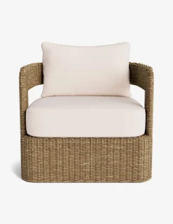 Hadler Outdoor Swivel Lounge Chair