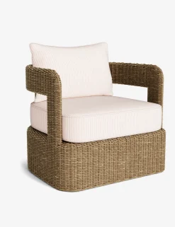 Hadler Outdoor Swivel Lounge Chair