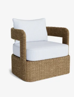 Hadler Outdoor Swivel Lounge Chair