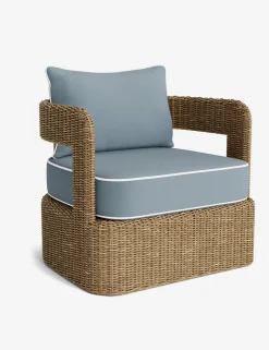Hadler Outdoor Swivel Lounge Chair