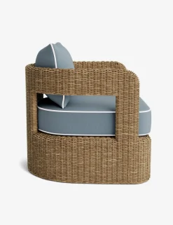 Hadler Outdoor Swivel Lounge Chair