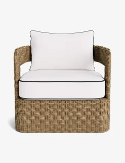Hadler Outdoor Swivel Lounge Chair