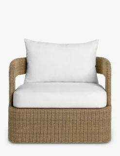 Hadler Outdoor Swivel Lounge Chair