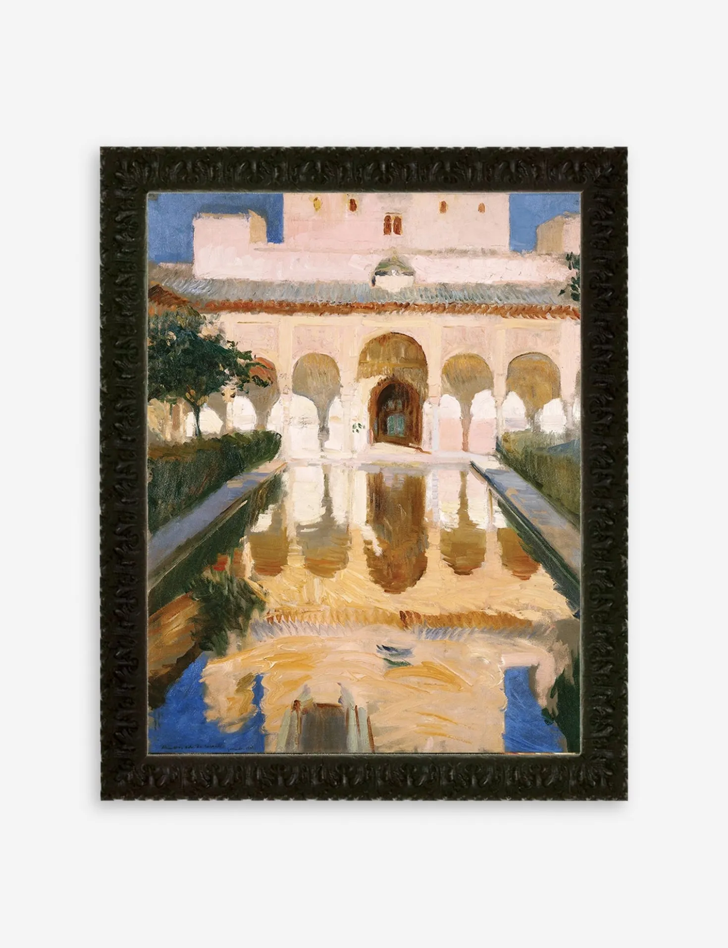 Hall of the Ambassadors, Alhambra, Granada' Wall Art by Joaquin Sorolla y Bastida