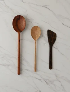 Handcarved Kitchen Utensils (Set of 3) by Itza Wood