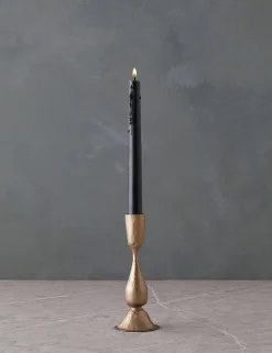 Hand-Forged Iron Taper Candle Holder