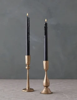 Hand-Forged Iron Taper Candle Holder