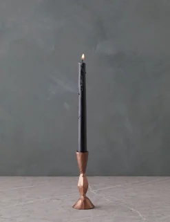 Hand-Forged Iron Taper Candle Holder