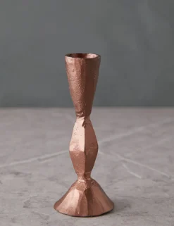 Hand-Forged Iron Taper Candle Holder