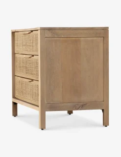 Hannah 3-Drawer Nightstand