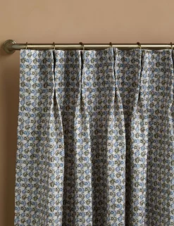 Haris Pleated Linen Curtain Panel by Heidi Caillier