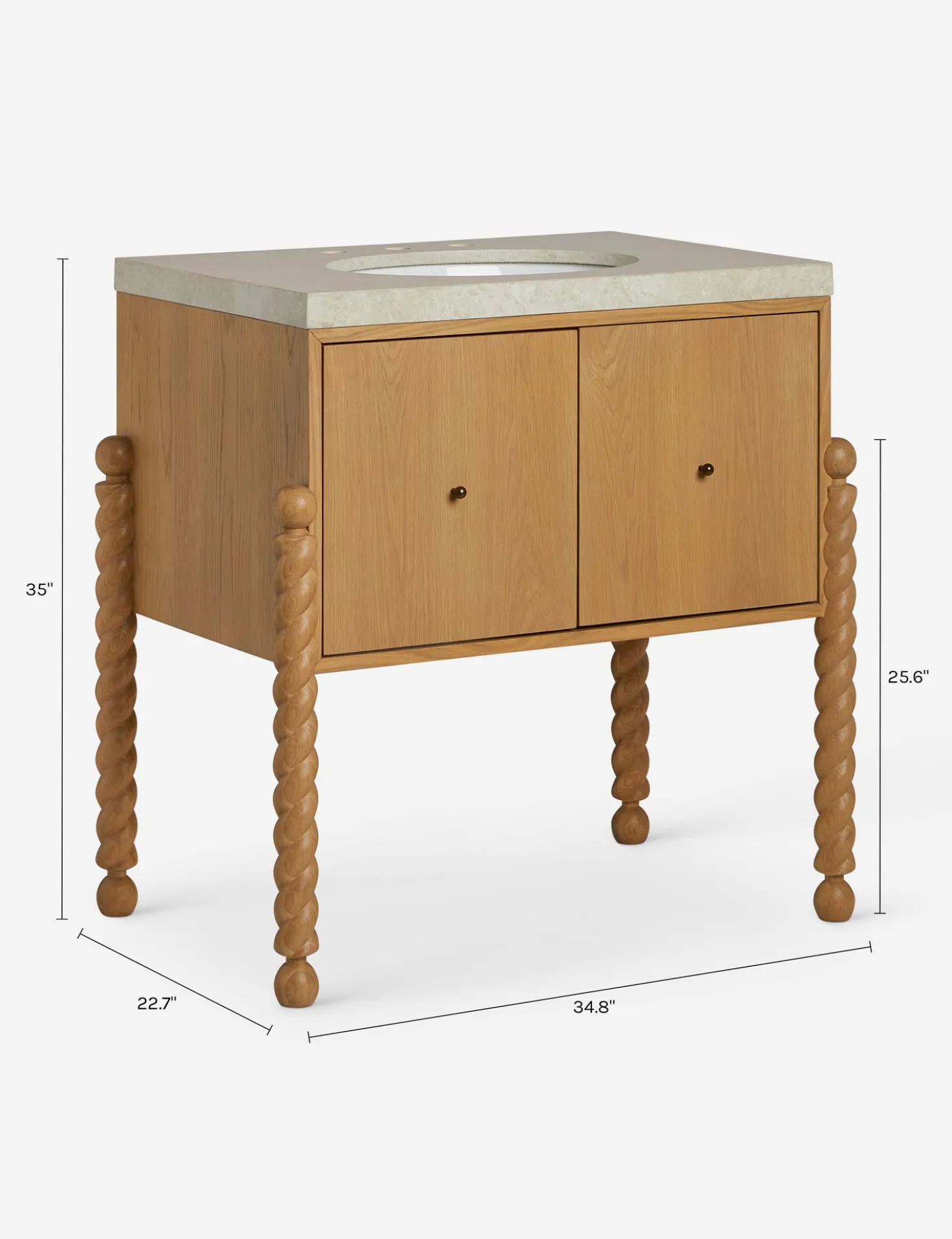 Hawser Bath Vanity by Sarah Sherman Samuel