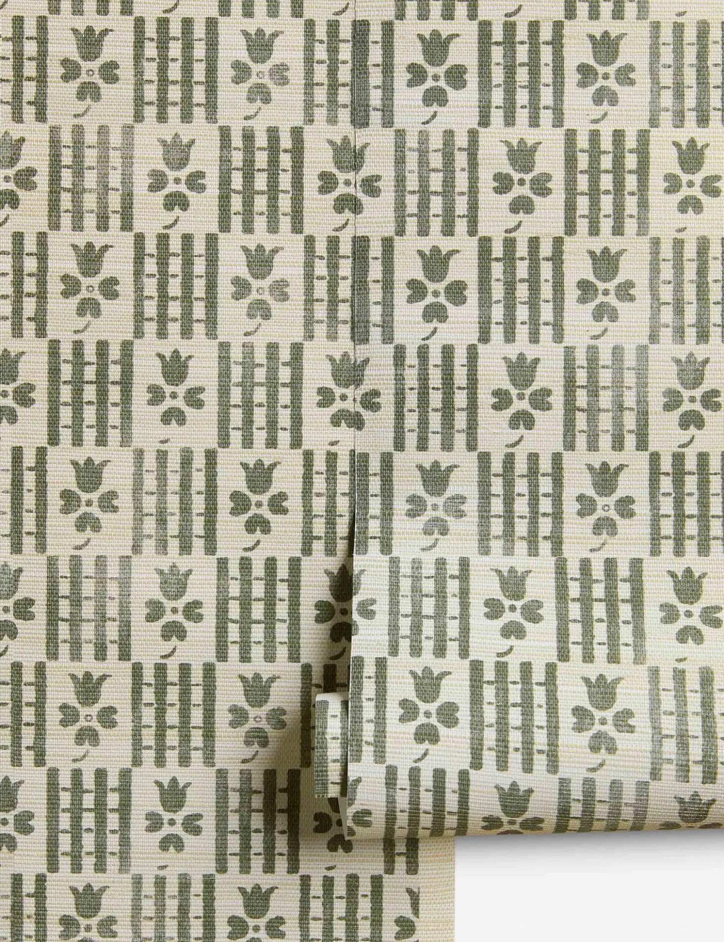 Hedra Grasscloth Wallpaper