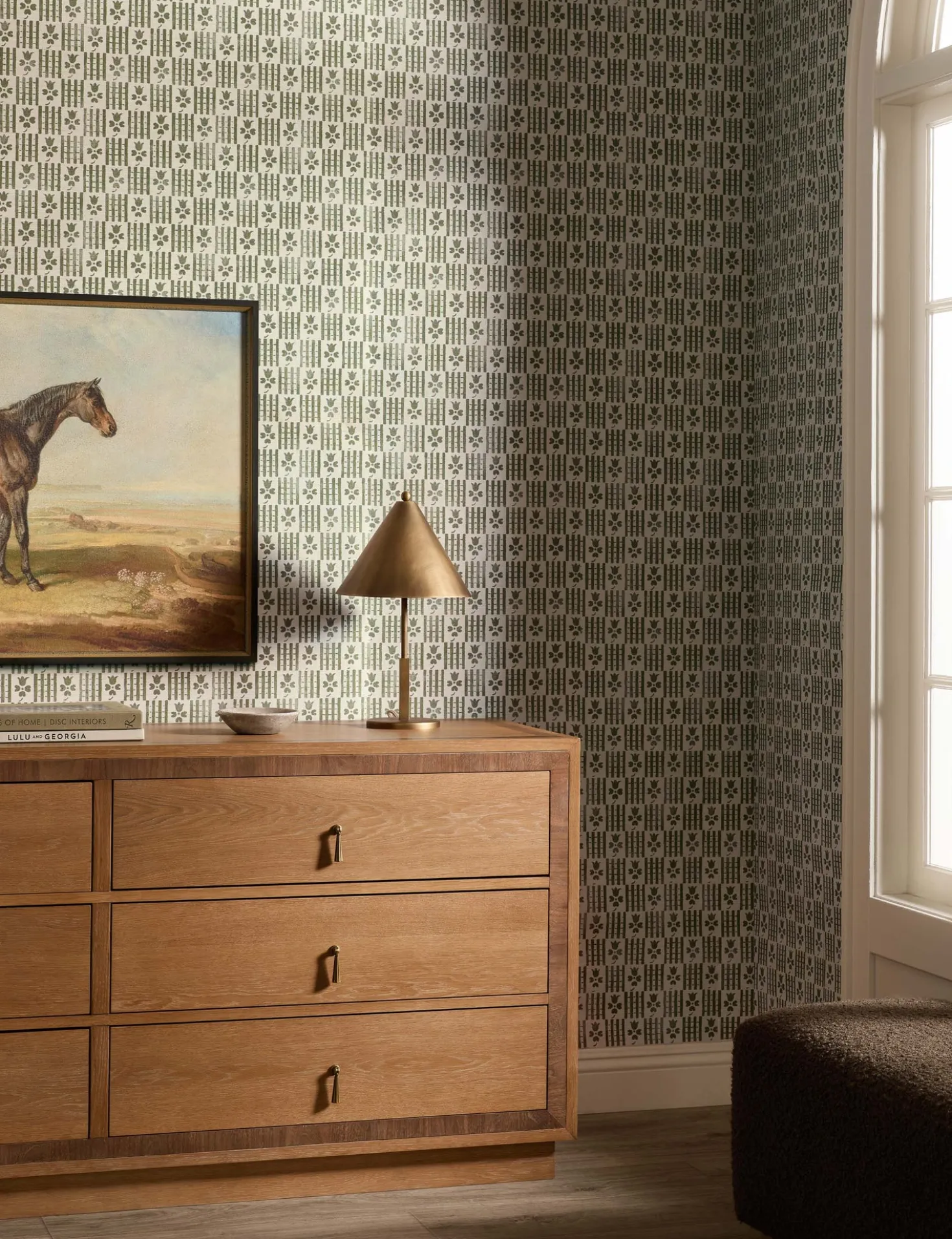 Hedra Grasscloth Wallpaper