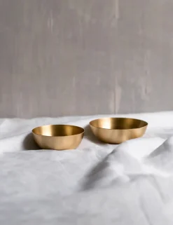 Heirloom Brass Dip Bowl (Set of 2) by Fleck