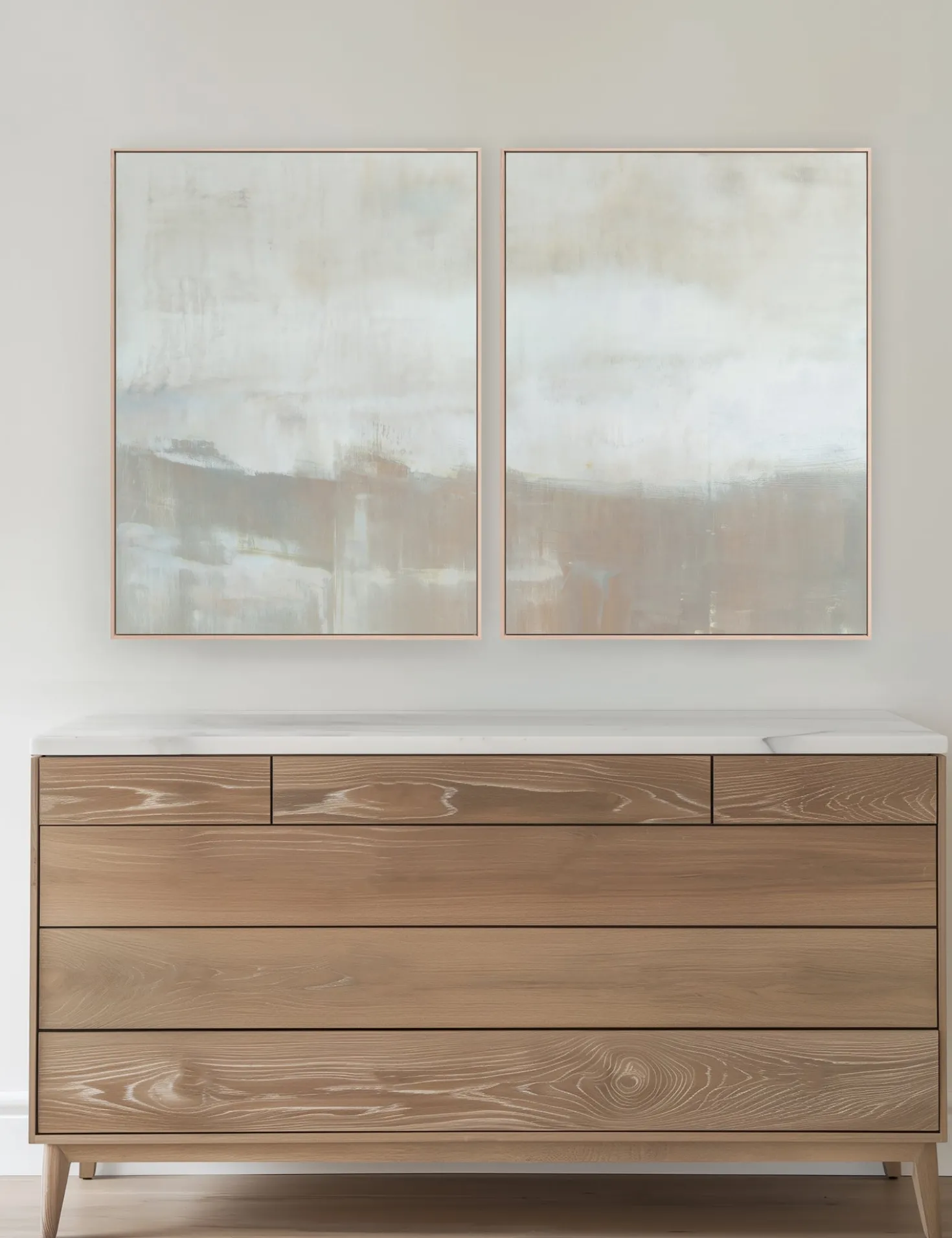 Higher Ground Diptych Wall Art (Set of 2) by Carol Benson-Cobb