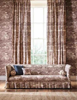 Highgrove Toile Linen-Blend Fabric by Sanderson