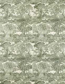 Highgrove Toile Linen-Blend Fabric by Sanderson