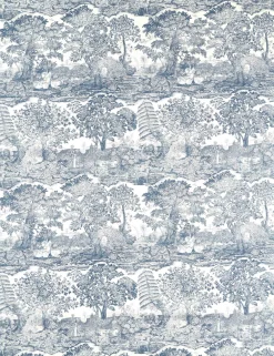 Highgrove Toile Linen-Blend Fabric by Sanderson