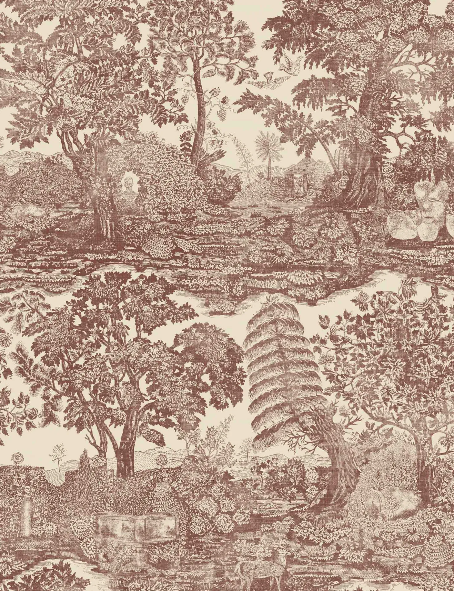Highgrove Toile Wallpaper by Sanderson