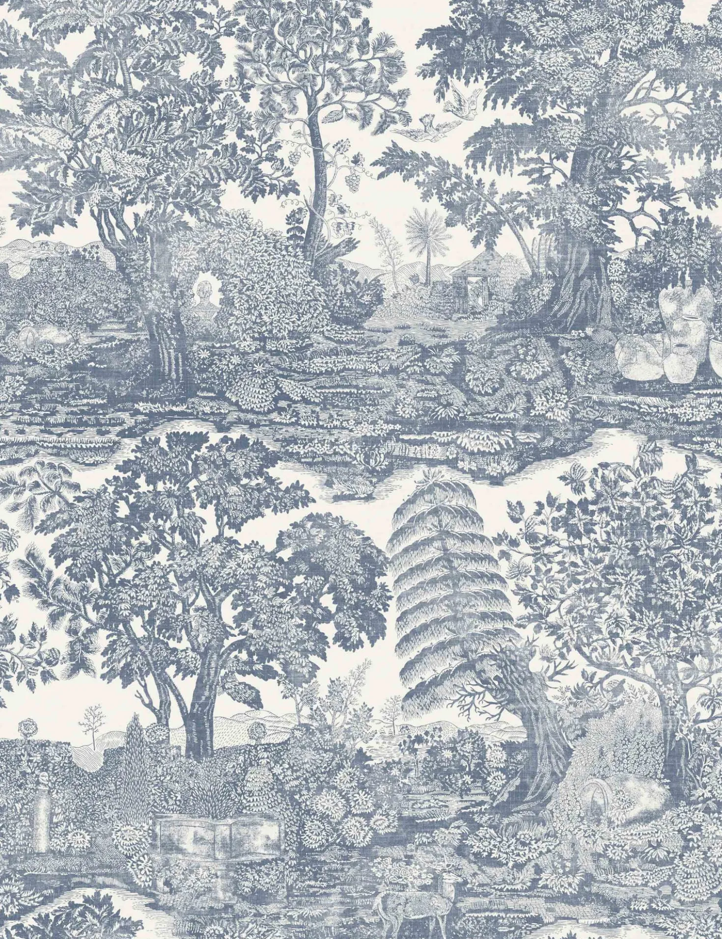 Highgrove Toile Wallpaper by Sanderson