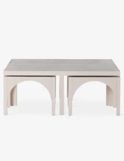 Hilgard Nesting Square Coffee Table (Set of 4)