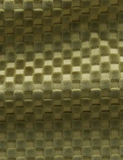 Hi-Lo Checker Velvet Fabric by Sarah Sherman Samuel