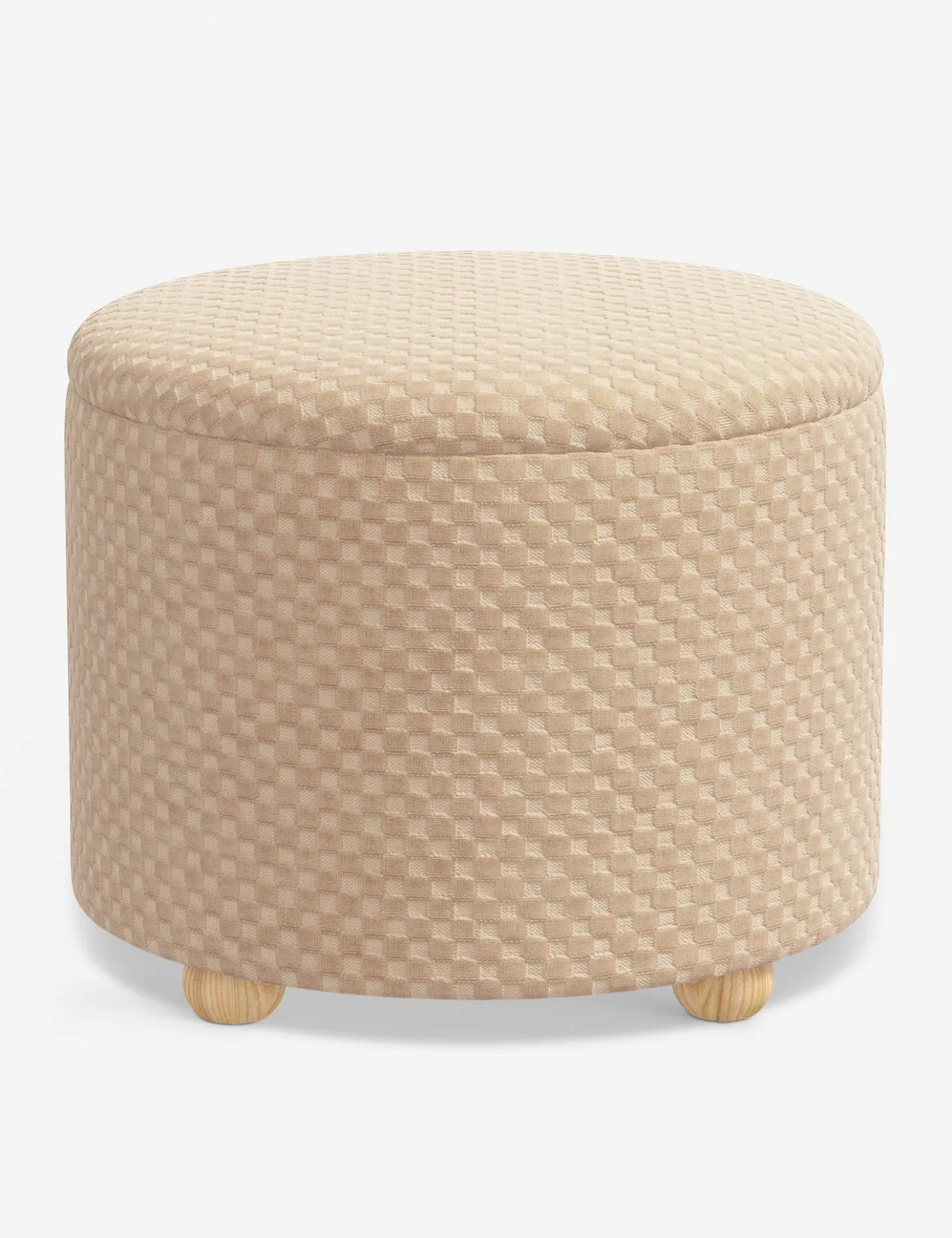 Hi-Lo Checker Velvet Fabric by Sarah Sherman Samuel