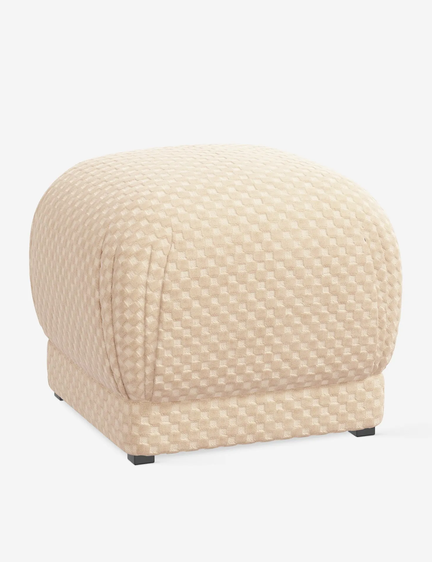 Hi-Lo Checker Velvet Fabric by Sarah Sherman Samuel