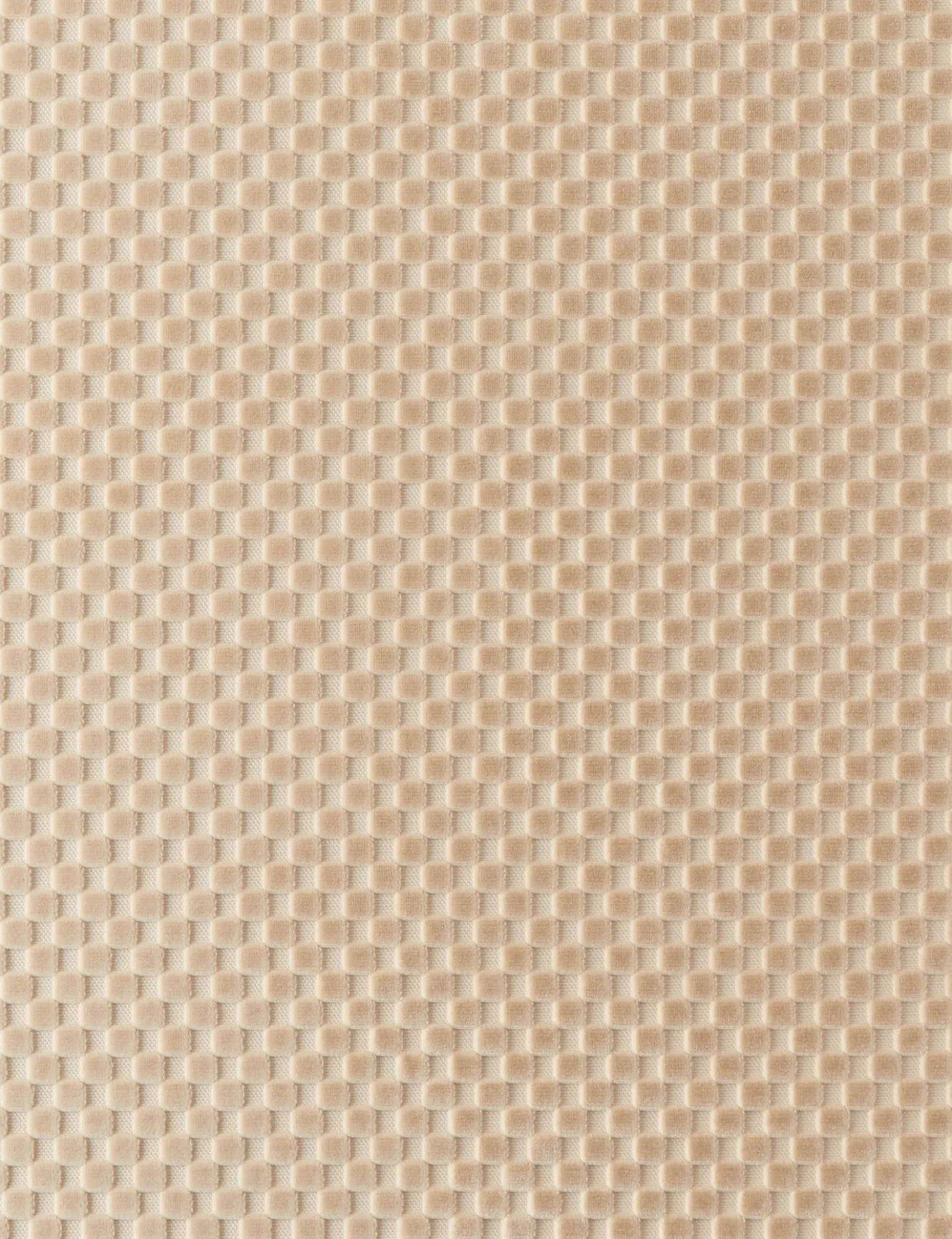 Hi-Lo Checker Velvet Fabric by Sarah Sherman Samuel