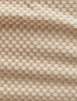 Hi-Lo Checker Velvet Fabric by Sarah Sherman Samuel