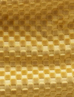 Hi-Lo Checker Velvet Fabric by Sarah Sherman Samuel