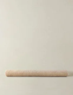 Hi-Lo Checker Velvet Long Bolster Pillow by Sarah Sherman Samuel