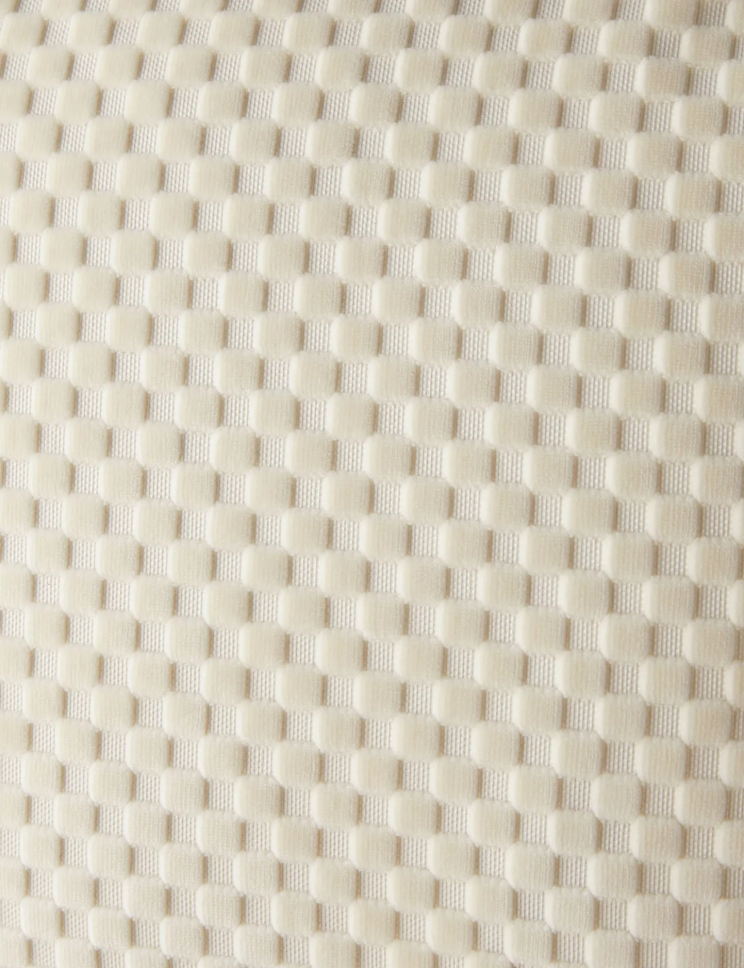 Hi-Lo Checker Velvet Pillow by Sarah Sherman Samuel