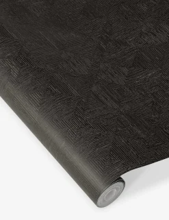 Hoffmann Faux Sisal Textured Peel + Stick Wallpaper by Jeremiah Brent
