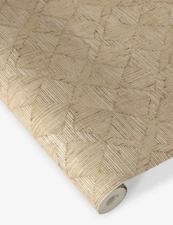 Hoffmann Faux Sisal Textured Peel + Stick Wallpaper by Jeremiah Brent