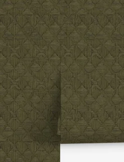 Hoffmann Faux Sisal Textured Peel + Stick Wallpaper by Jeremiah Brent