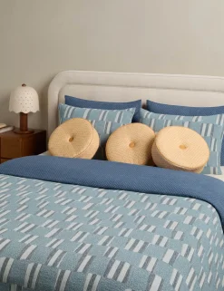 Ikoni Cotton Coverlet by Sarah Sherman Samuel