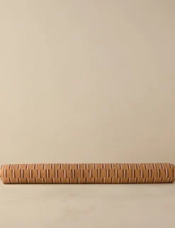 Ikoni Linen Long Bolster Pillow by Sarah Sherman Samuel