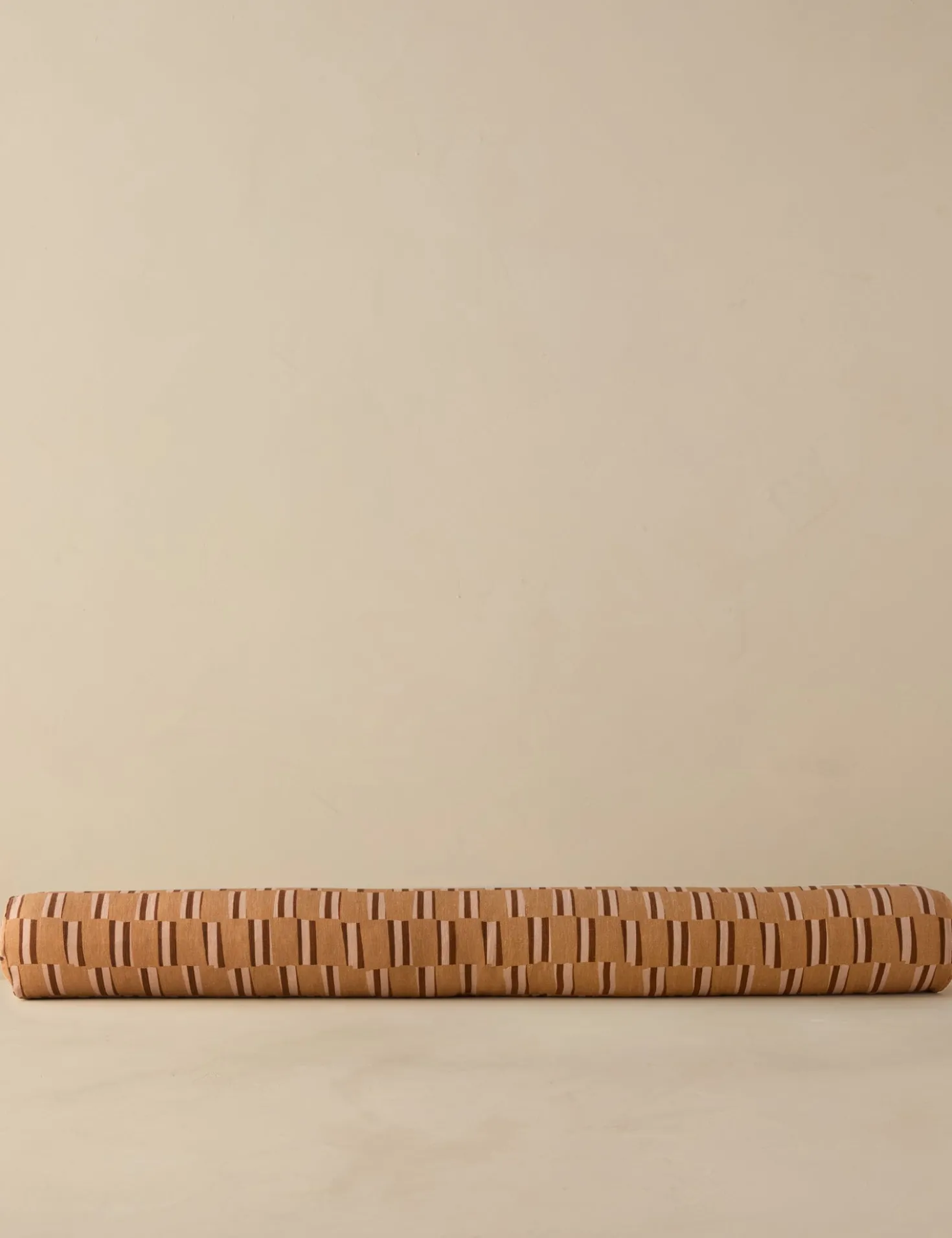 Ikoni Linen Long Bolster Pillow by Sarah Sherman Samuel