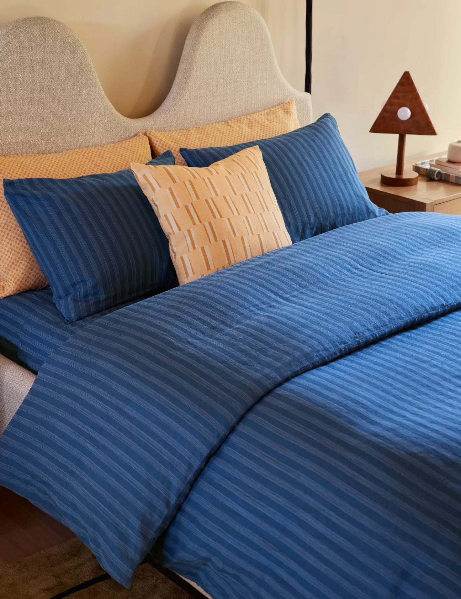 Ikoni Linen Pillow by Sarah Sherman Samuel