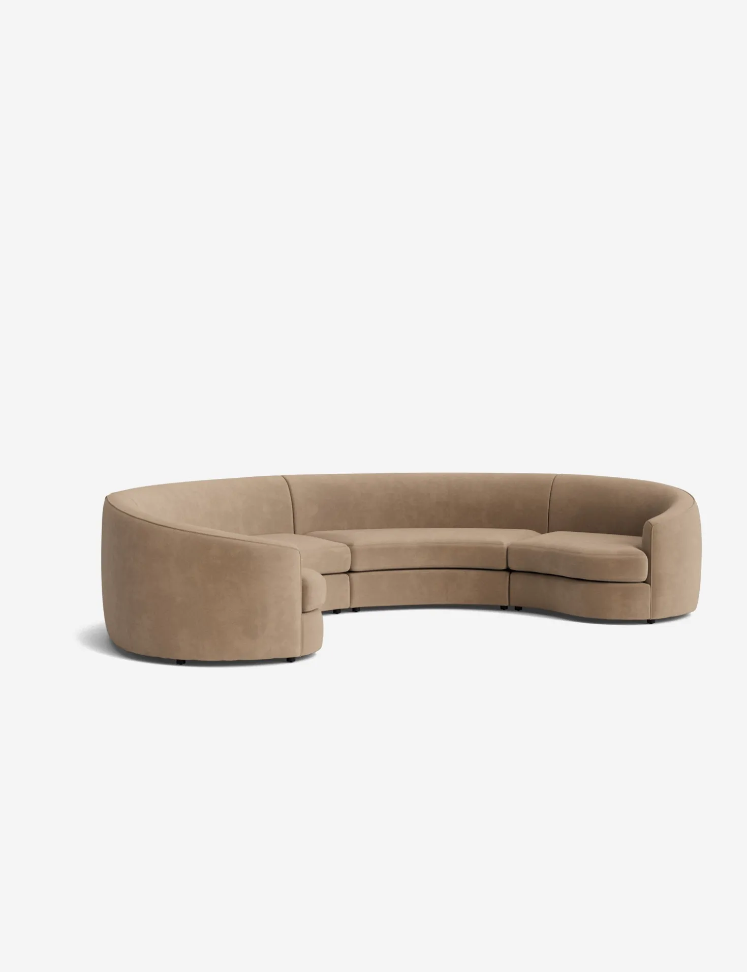 Imada Modular Curved Sectional Sofa