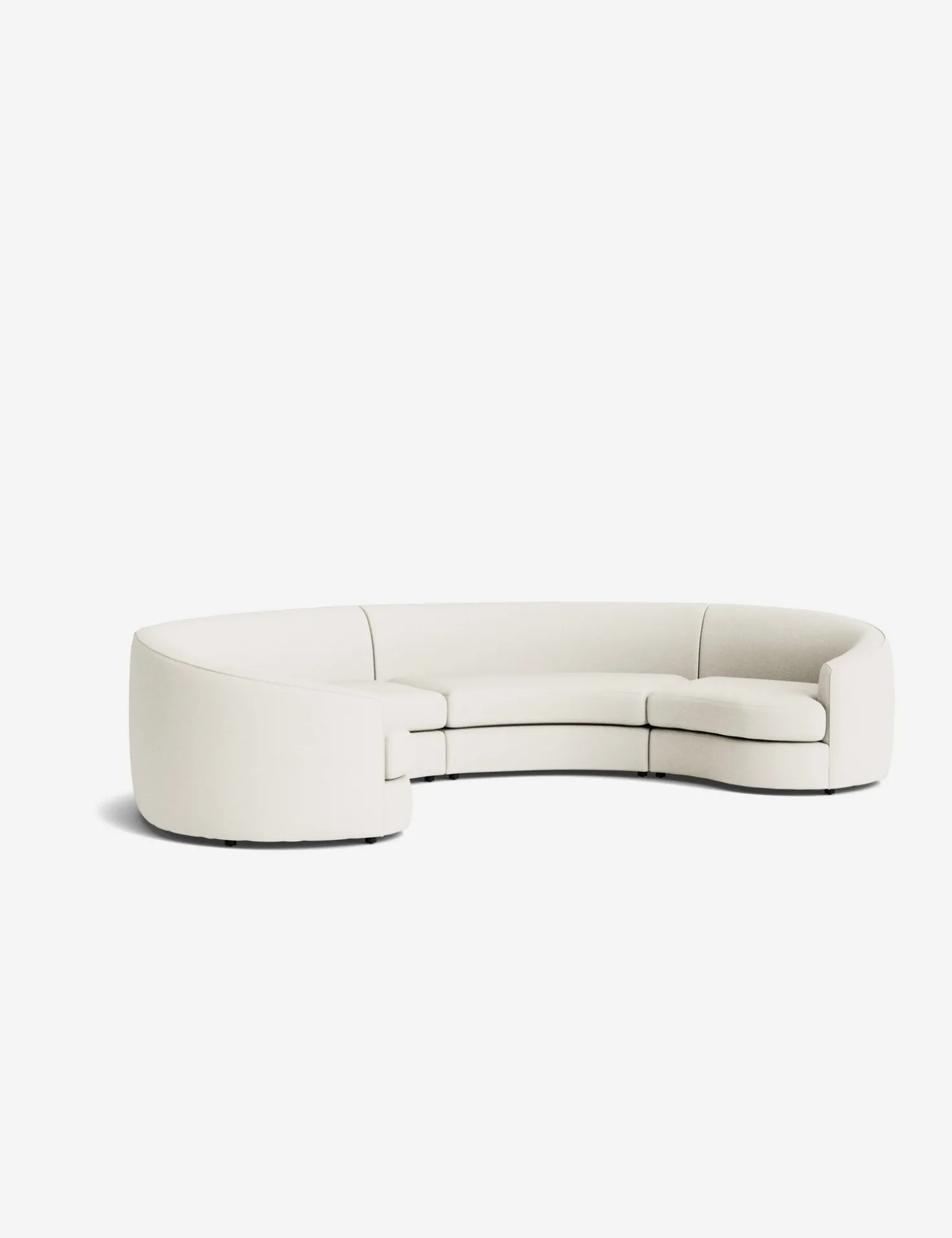 Imada Modular Curved Sectional Sofa