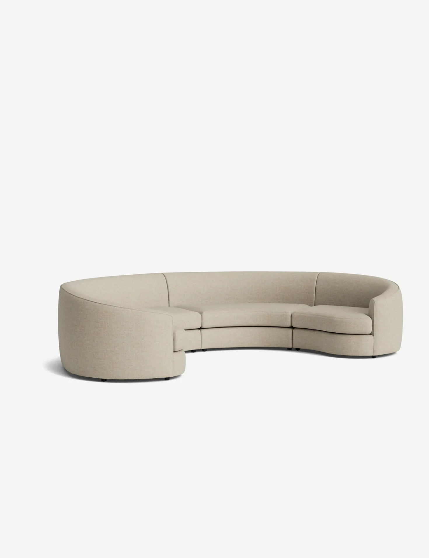 Imada Modular Curved Sectional Sofa