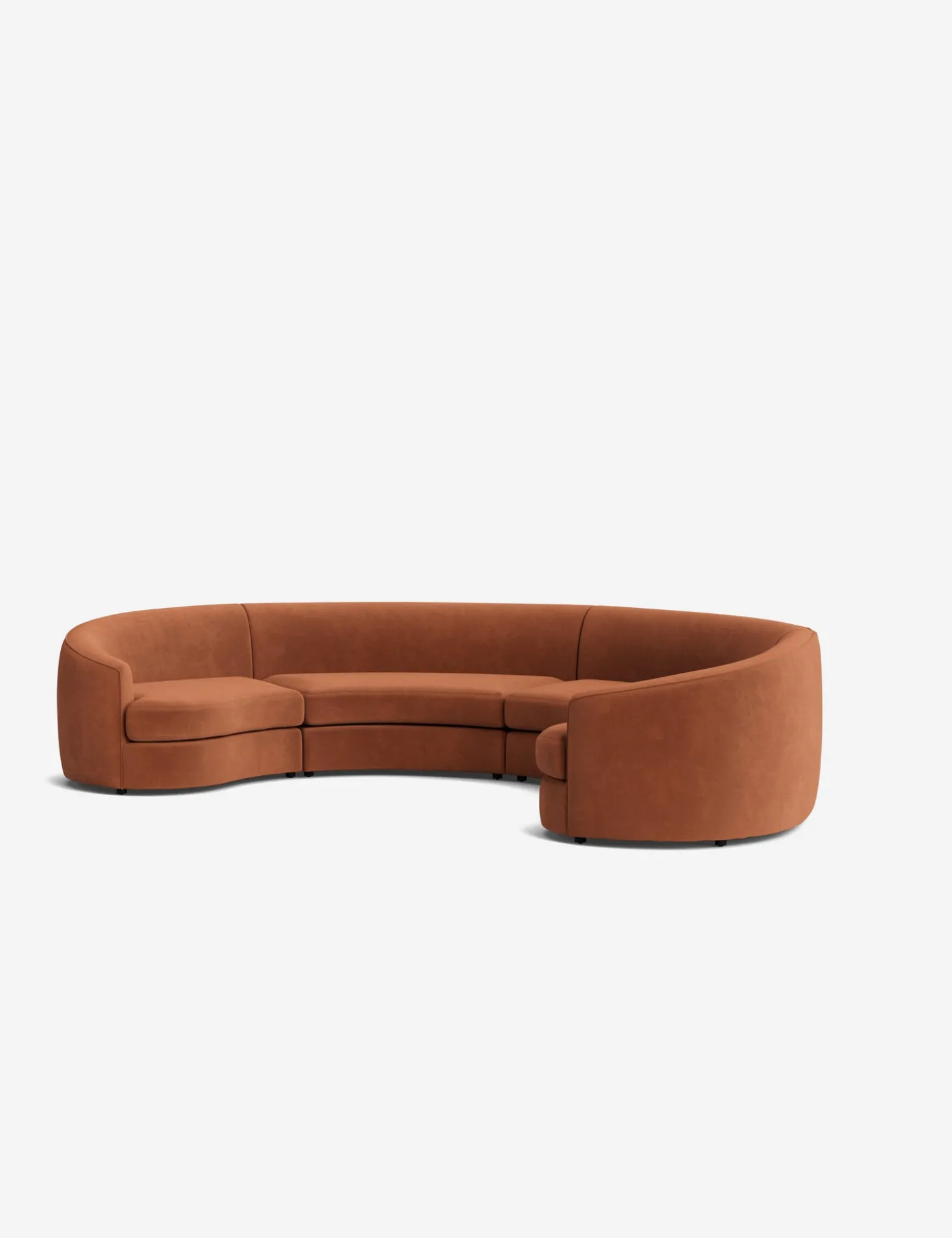 Imada Modular Curved Sectional Sofa