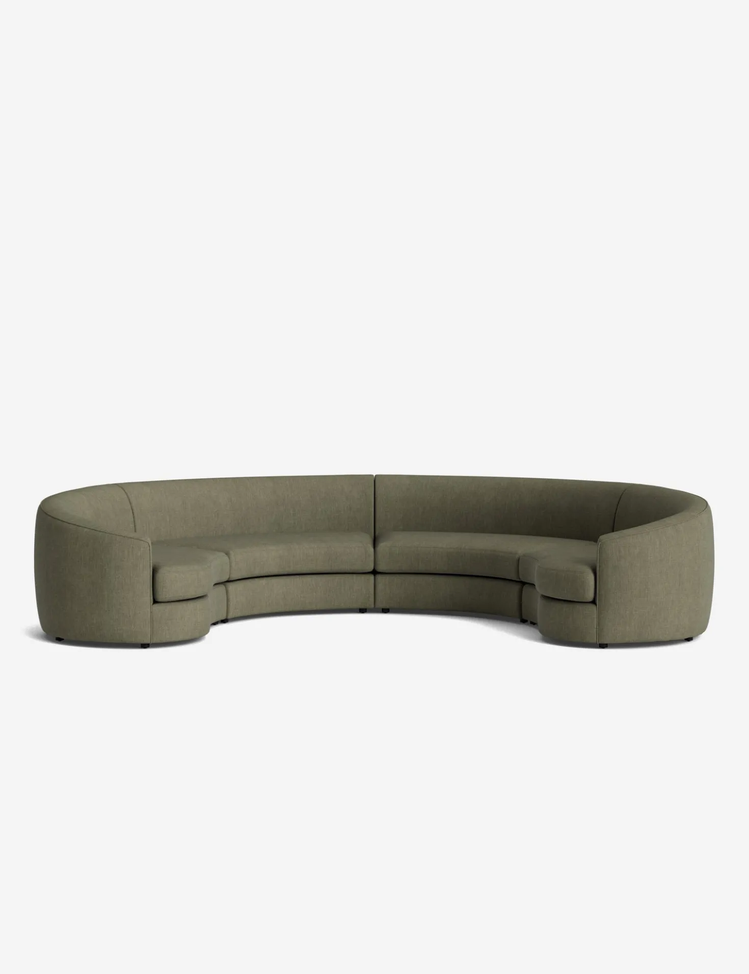 Imada Modular Curved Sectional Sofa
