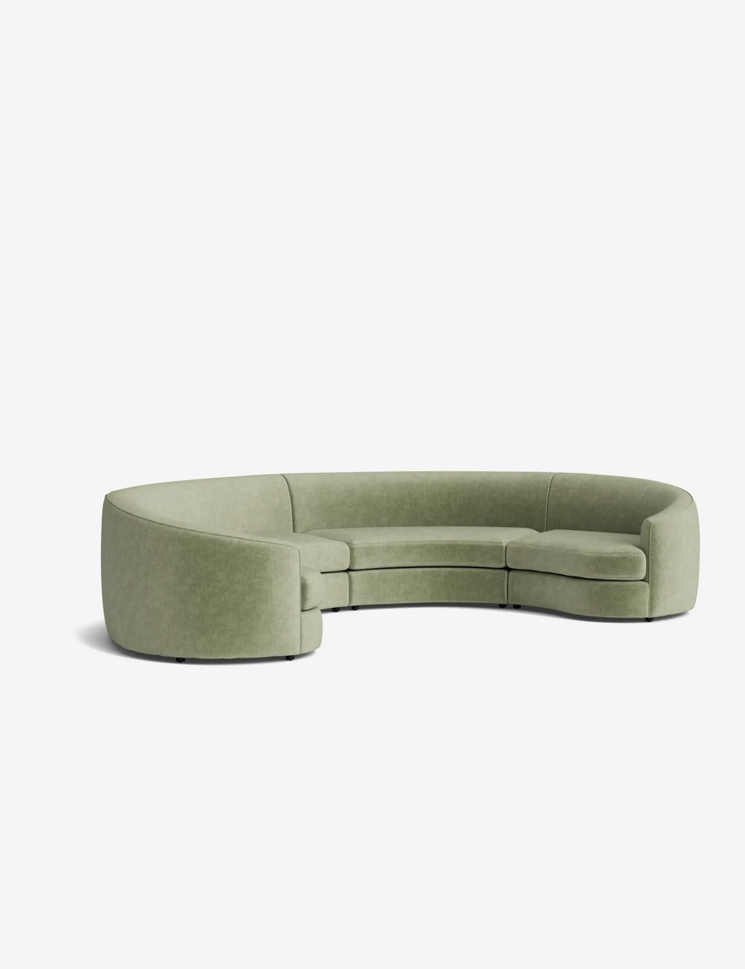 Imada Modular Curved Sectional Sofa