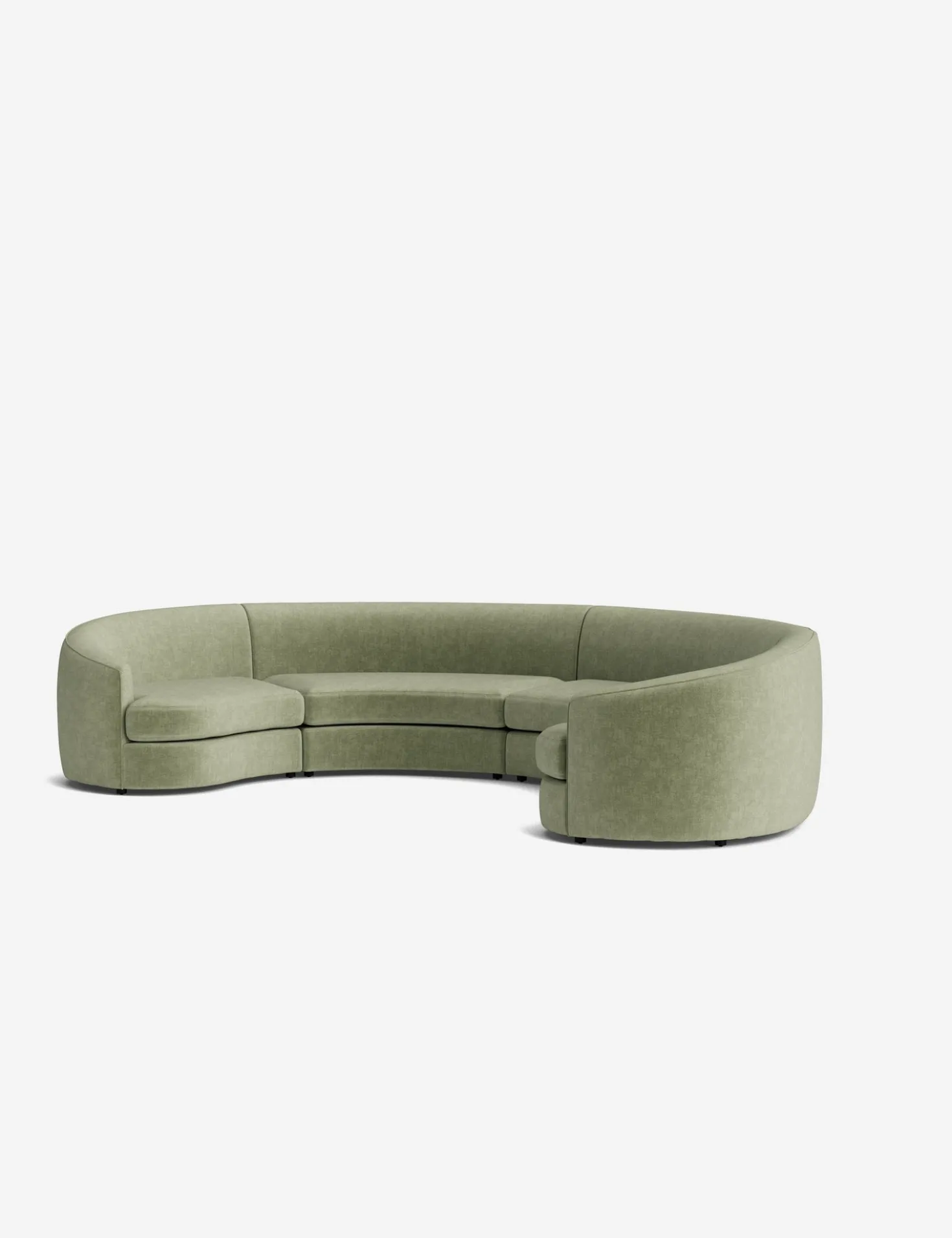 Imada Modular Curved Sectional Sofa
