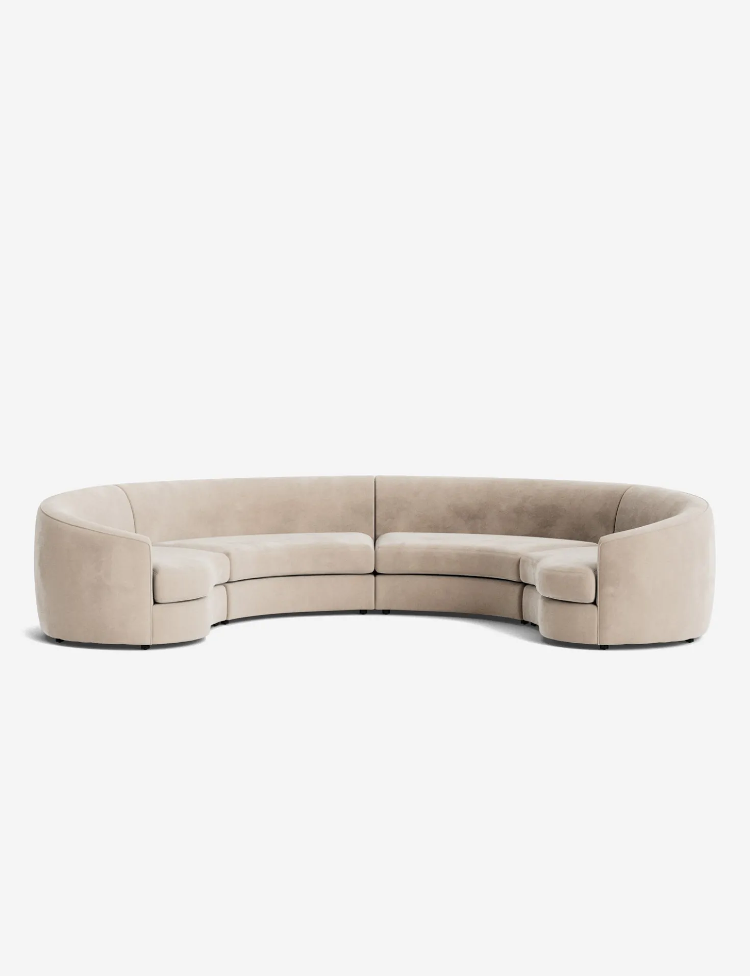 Imada Modular Curved Sectional Sofa