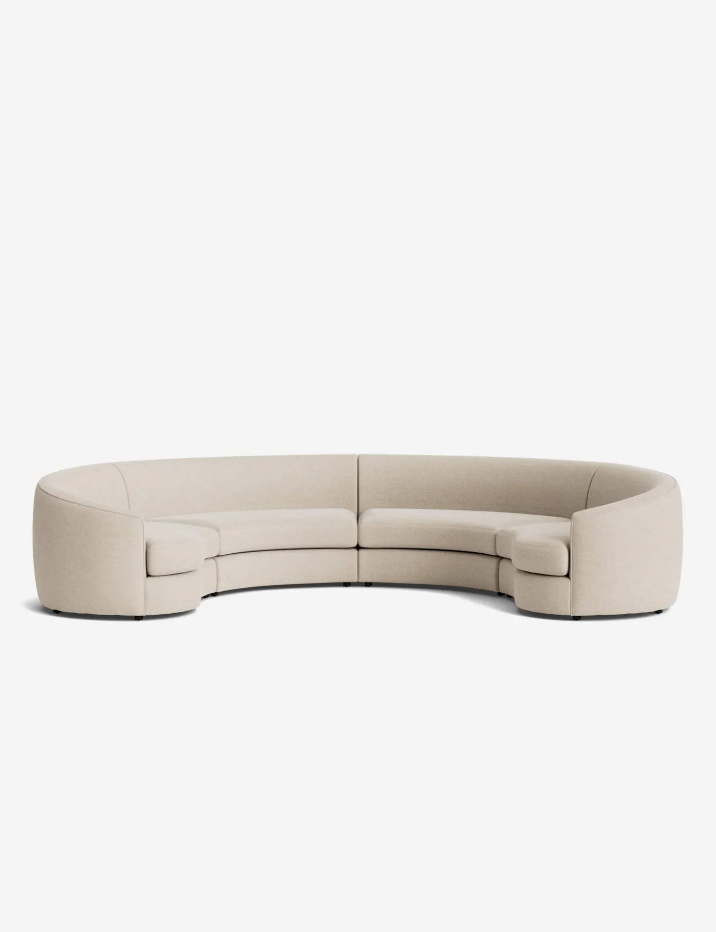Imada Modular Curved Sectional Sofa
